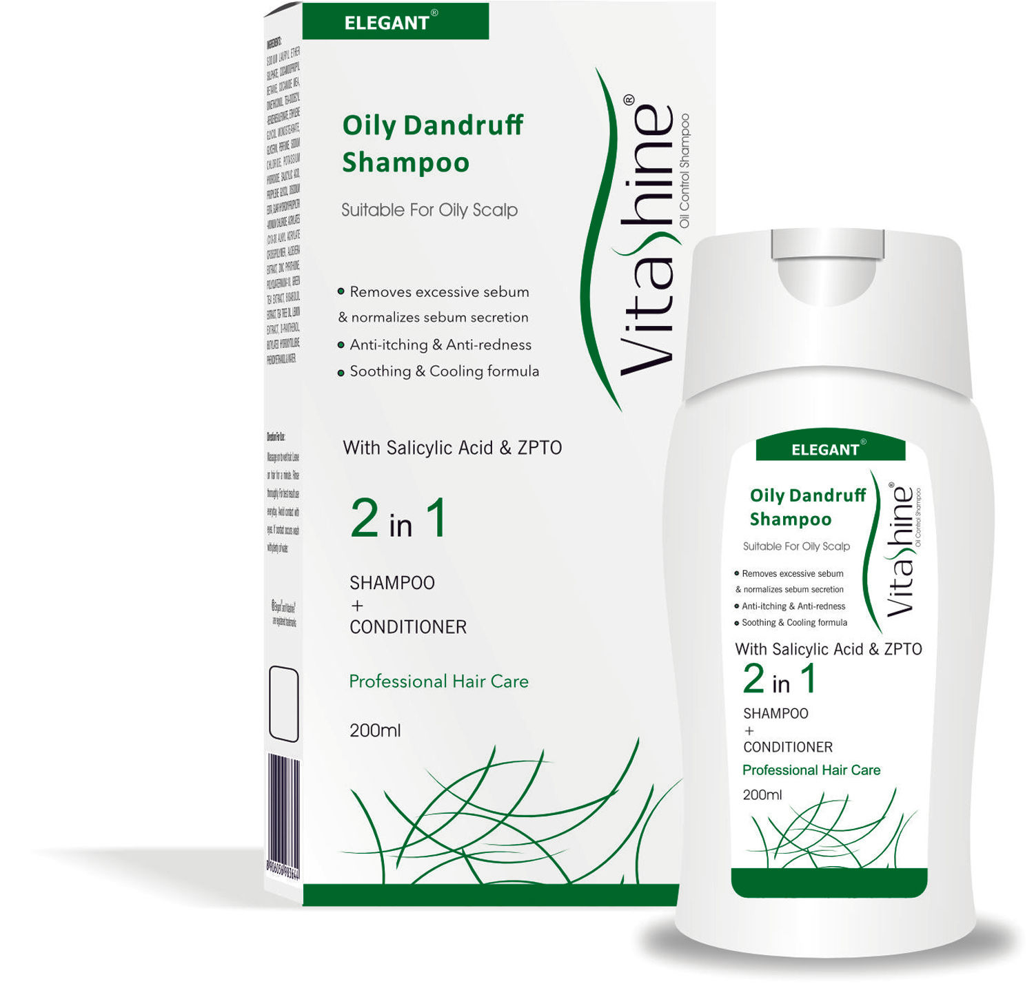 Vitashine Oily Dandruff Shampoo