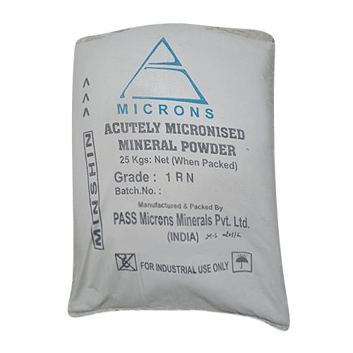 25Kg Minshin 1 Rn Calcium Carbonate Mineral Powder Application: Industrial