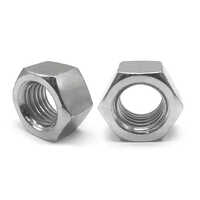 Hex Nuts - Stainless Steel 3/4 Inch, Multiple Colors | Standard Size, Polished Surface, Industrial & Commercial Use
