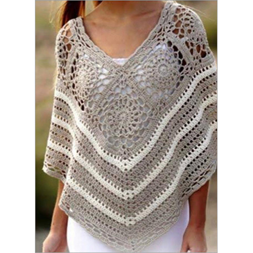 White Crochet Top