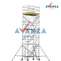 Aluminium Scaffolding Tower - Color: Silver