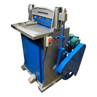 Heavy Duty Die Changeable Paper Punching Machine - Ms Material, 250 Kg Weight | Semi-automatic Operation, 1 Hp Power, 50 Sheets Capacity, 1 Year Warranty