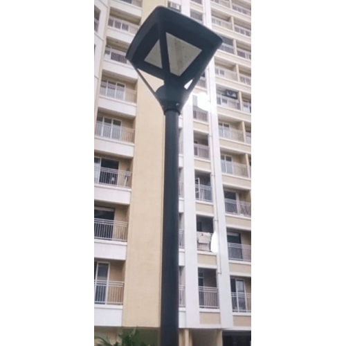 Black Solar Garden Light