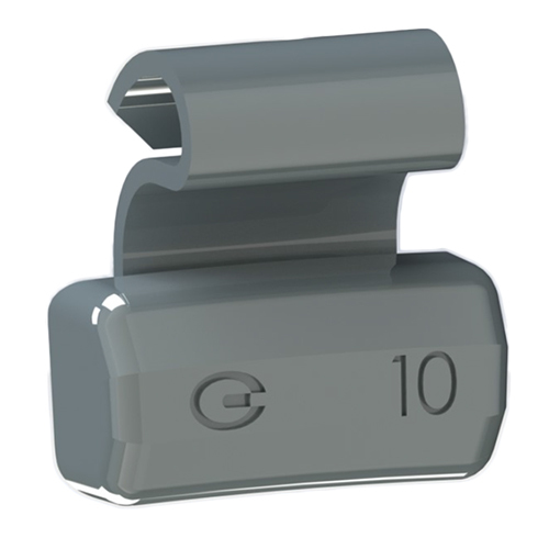 10 Gm Round Steel Clip Weight - Color: As Per Requirement