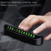 CAR DESK NUMBER PLATE