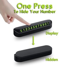 CAR DESK NUMBER PLATE