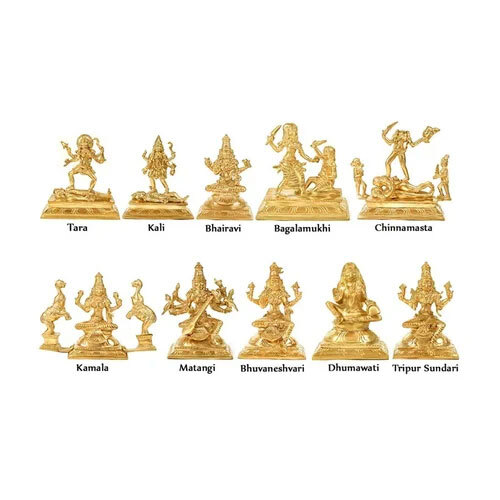 Brass durga sat