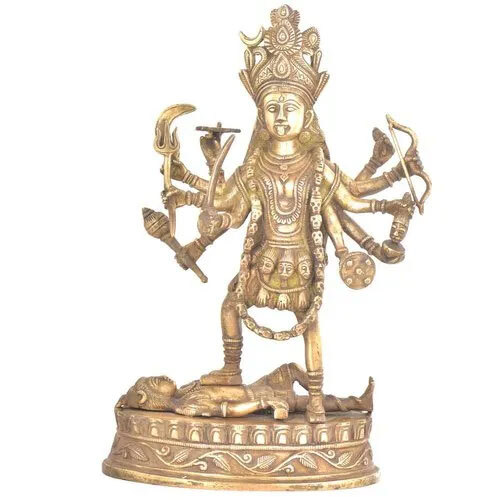 Brass Kali Mata Statue