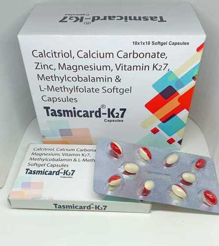 CALCITRIOL IP 25MCG CALCIUM CARBONATE IP 500MG  ZINC IP 7.5MG  MAGNESIUM IP 50MG  VIT K27 45MCG  METHYLCOBALAMIN IP 1500MCG  L METHYLFOLATE 500 MCG