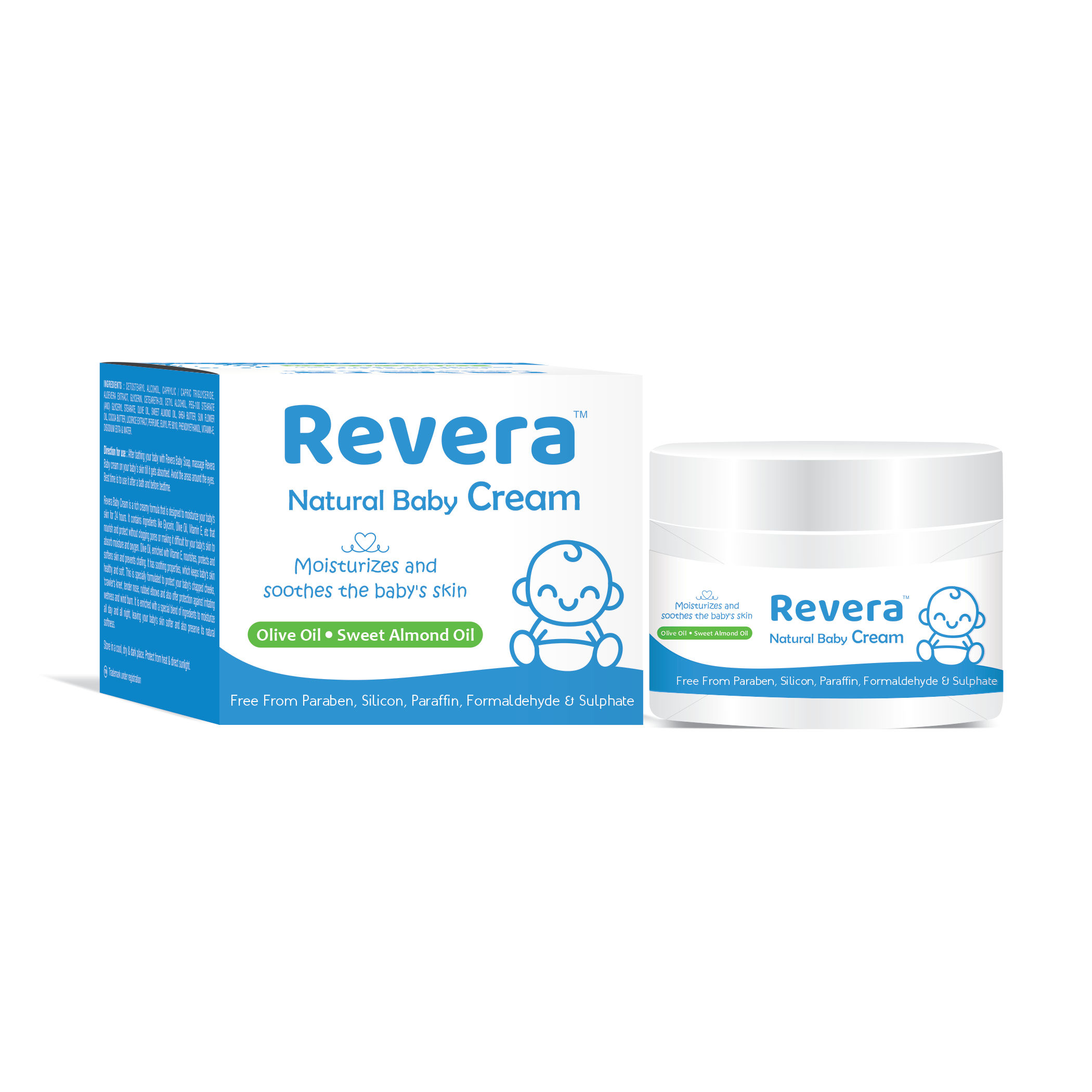 Revera Naturals Baby Cream