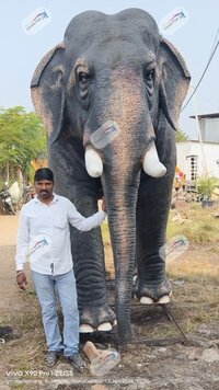 Fiber / Frp Elephant Statue - Application: Decorative/outdoor Display