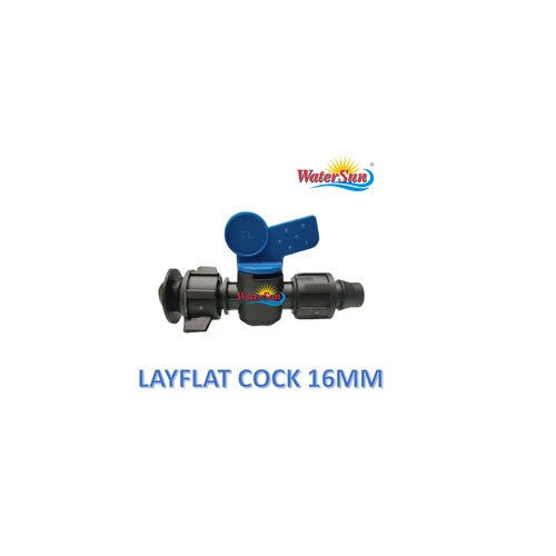 16mm Layflat Cock