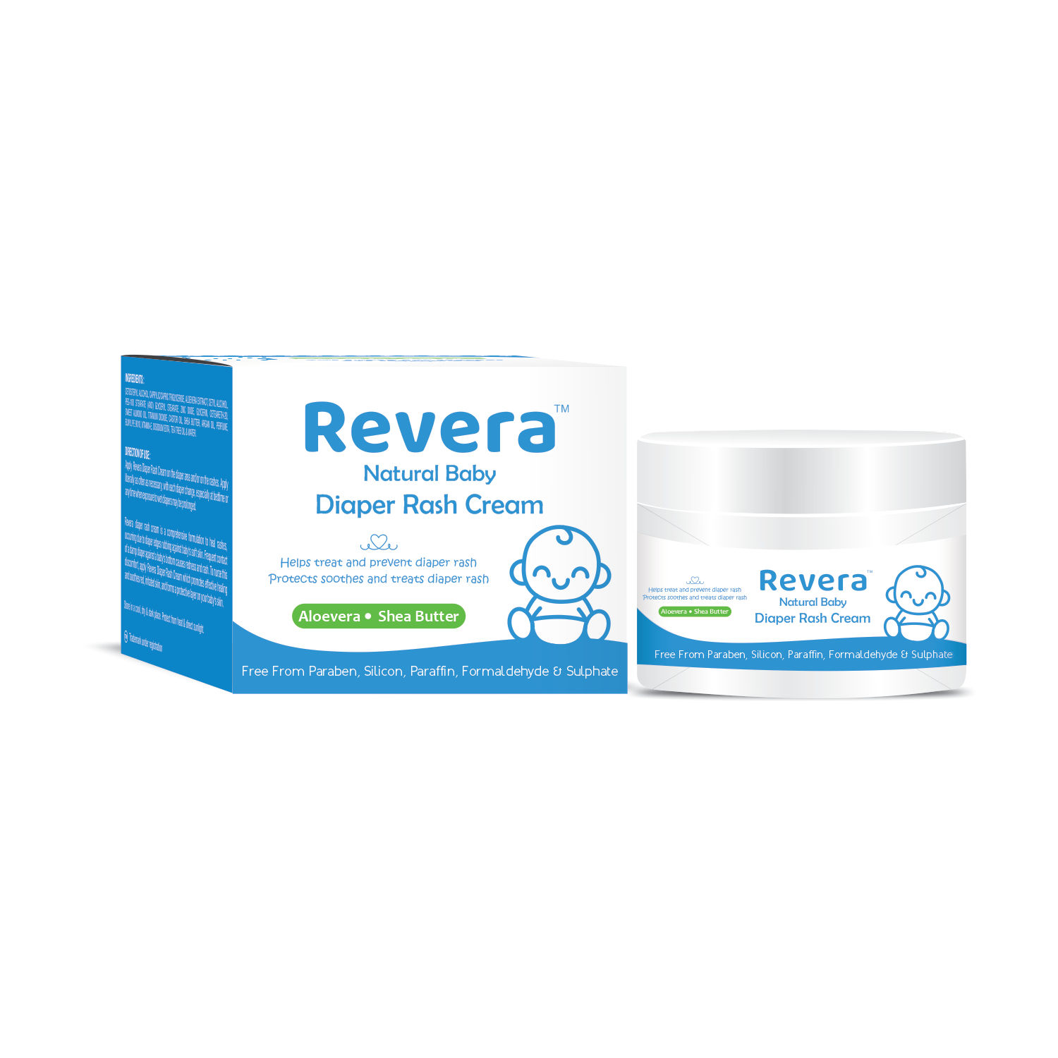 Revera Natural Baby Diaper Rash Cream