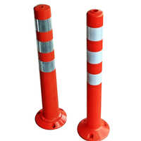 Flexible Traffic Spring Post - Color: Yellow