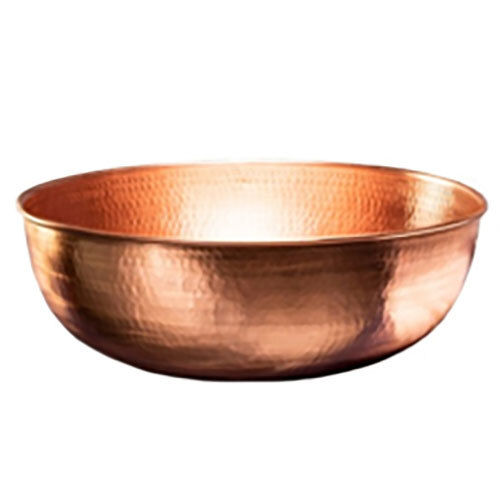 1344 copper foot warming Bowl