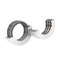 Industrial Carbon Floating Ring Seals - Color: Sliver