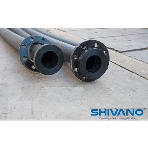 DN200 PN10 PE80 HDPE Butt Joint Pipe With Collar Flange