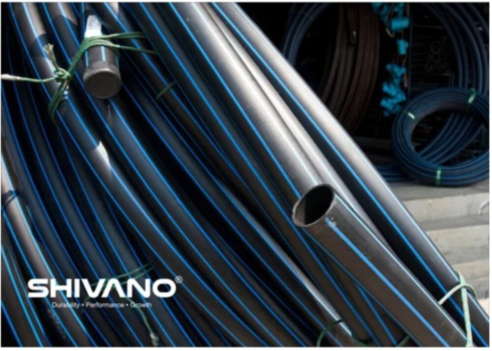 110MM PN6 PE 100 HDPE Coil Pipe - DN110 SDR21, Black Round Pipe for Drinking Water, Sewage & Electricals | Socket Joint Connection, IS 4984/14333