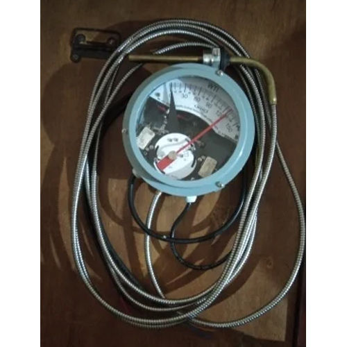 Oil Temperature Indicator - Various Sizes, Silver Color | Industrial Application, Warranty Included