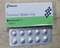Rapacan 1 Mg Tab - Organ Rejection Prevention, Immune Response Regulator, 1mg Dosage For Transplant Patients | Side Effects Monitoring, Prescription Required