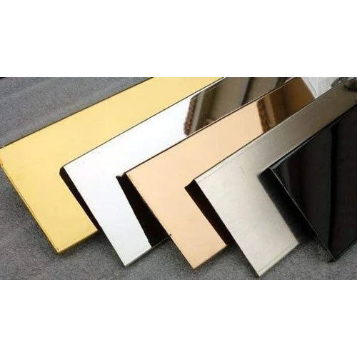 SDS brand PVD Ti Coated Decorative Stainless Steel Sheet By SDS