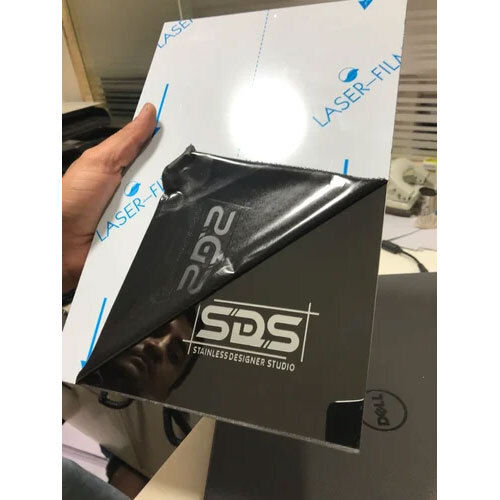 SDS Brand SS Black Colored Mirror Finish Sheet by sds