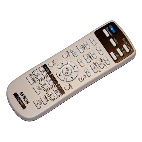 White Epson Projector Remote Control