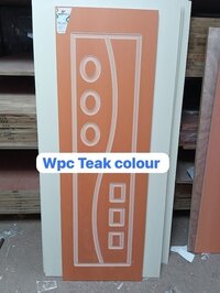 WPC Teak Colour Doors