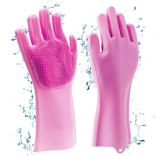 Silicone Washing Gloves