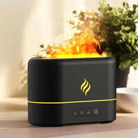 Ceramic Aroma Diffuser - Polished Ceramic, Black Color | Includes Warranty For Quality Assurance