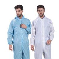Anti Static Coverall - Color: White / Blue / Grey / As Required