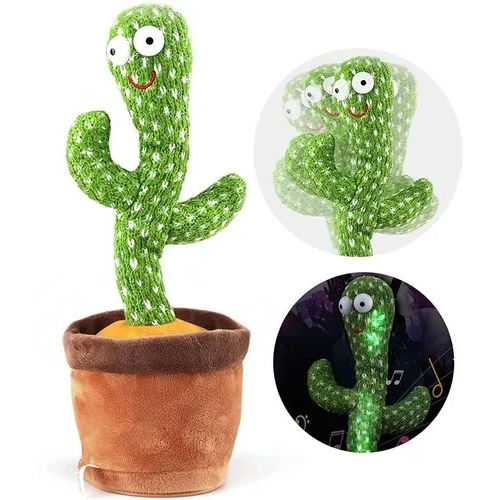 Dancing Cactus For Kids - Color: Green