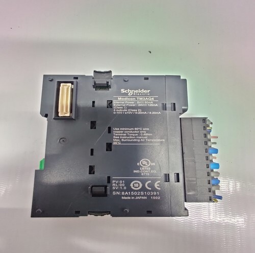 SCHNEIDER ELECTRIC TM3AQ4 ANALOG OUTPUT MODULE