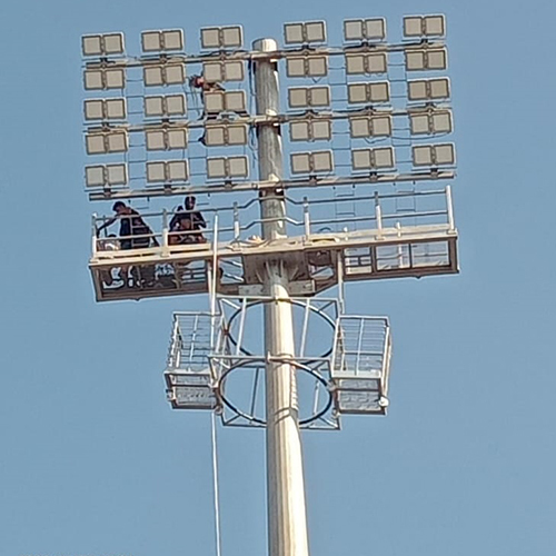 Gi Stadium Mast Pole - Color: As Per Requirement