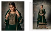 Premium Silk Party Wear Palazzo Suits