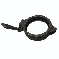 Black Concrete Pump Fixed Pipe Clamp