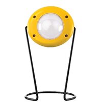 Solar Lanterns - Durable Polycarbonate, 12 Inches Tall, Warm White Glow | Eco-friendly, Rechargeable, Weather-resistant Design