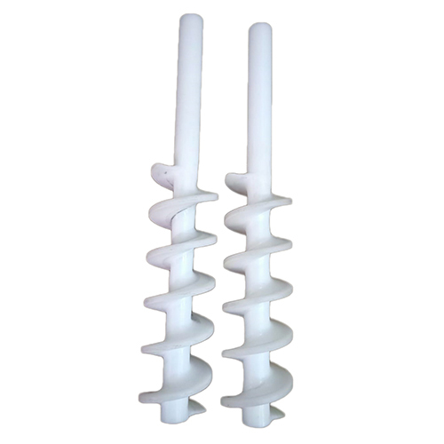 Plastic White Auger Screw