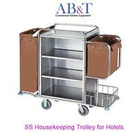 Housekeeping Trolley Stainless Steel