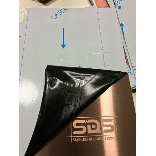 Stainless Steel Satin Brown Colour Finish Sheet by sds