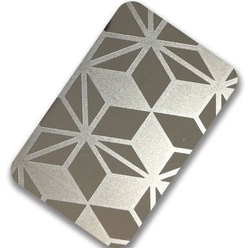 Decorative Etching Stainless Steel Sheet By Sds