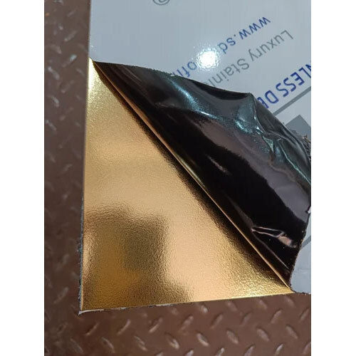 Sds Brand Decorative Stainless Steel Gold Sheet By Sds