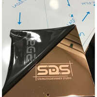 Interior Decorative Stainless Steel Sheet By Sds - 0.8mm, 1mm, 1.2mm | Rosegold Mirror, Hairline, Beadblast, Hammer, Starlight, Mist, Vibration, Linen, Water Ripple, Size: 4x8, 4x10, 4x12 Feet