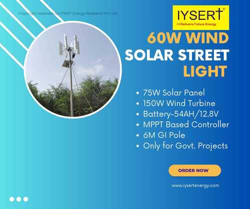 Wind Solar Street Lights