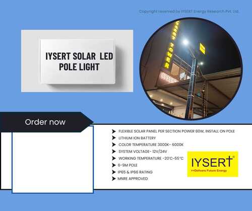 Solar LED Pole Lights