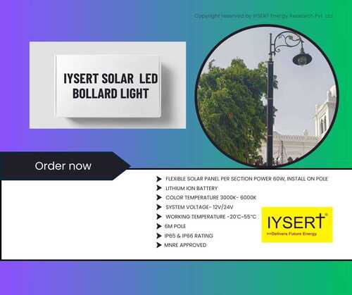 Solar LED Bollard Lights