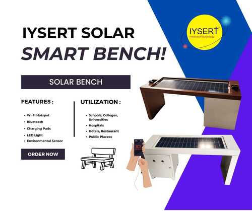 Smart Solar Bench