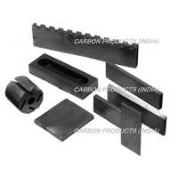 Graphite Vanes - Rectangular, Different Sizes Available | Grey Color Designed For Efficient Pump Usage