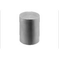 Graphite Raw Cylinders For Glass Industry - Round Shape, Different Sizes Available, Silver Color | Graphite Material For Industrial Usage