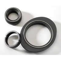 Graphite Gland Packing Ring - Graphite Carbon Material, Various Sizes Available, Grey Black Color | Round Shape, Industrial Usage